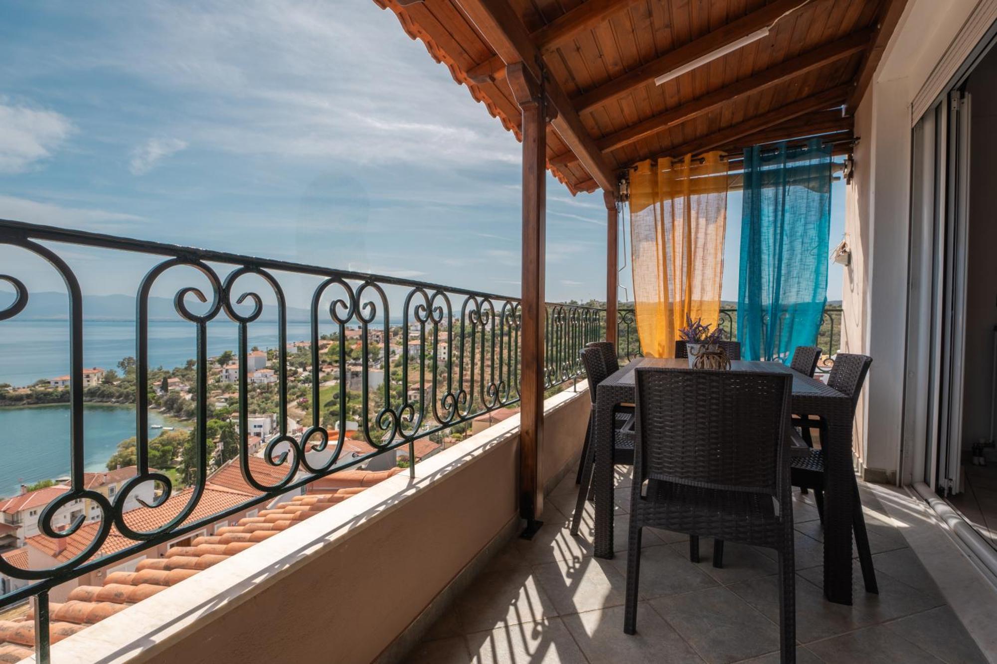 Persephone'S Dream View Villa Marathos  Ngoại thất bức ảnh