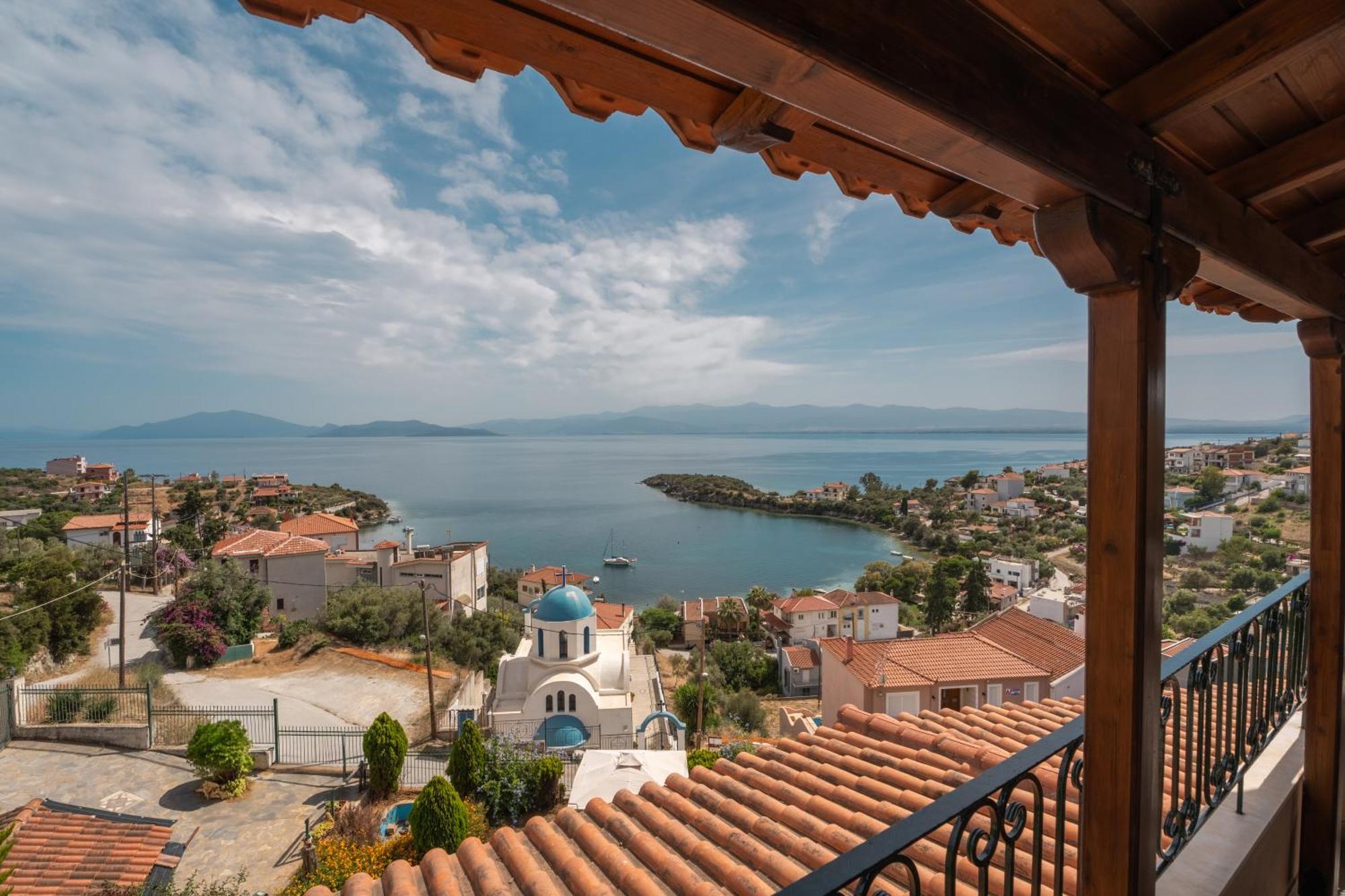 Persephone'S Dream View Villa Marathos  Ngoại thất bức ảnh