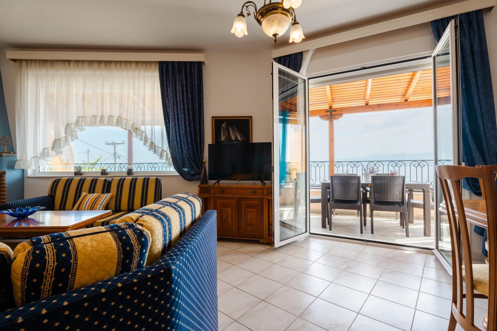 Persephone'S Dream View Villa Marathos  Ngoại thất bức ảnh