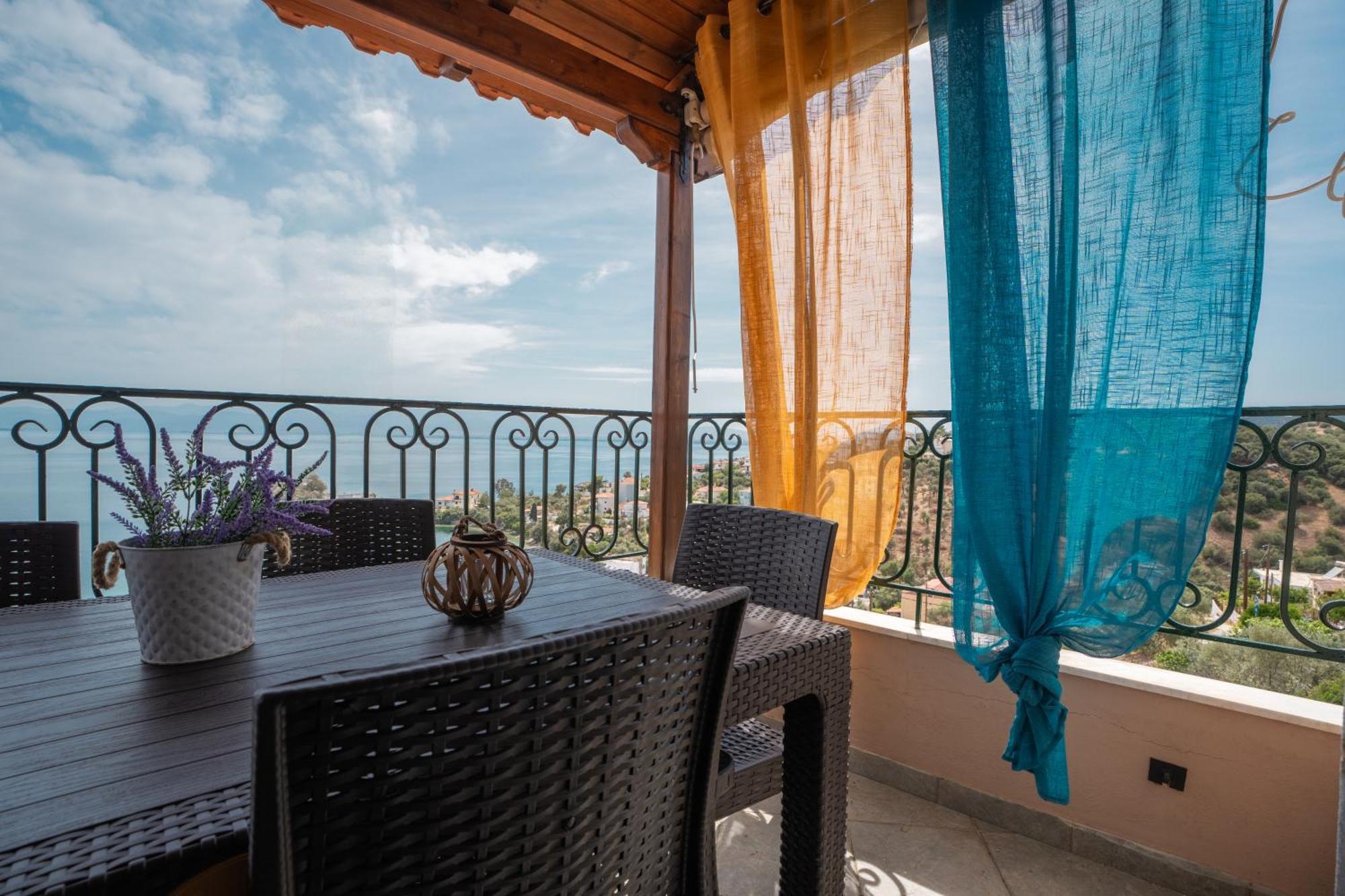 Persephone'S Dream View Villa Marathos  Ngoại thất bức ảnh