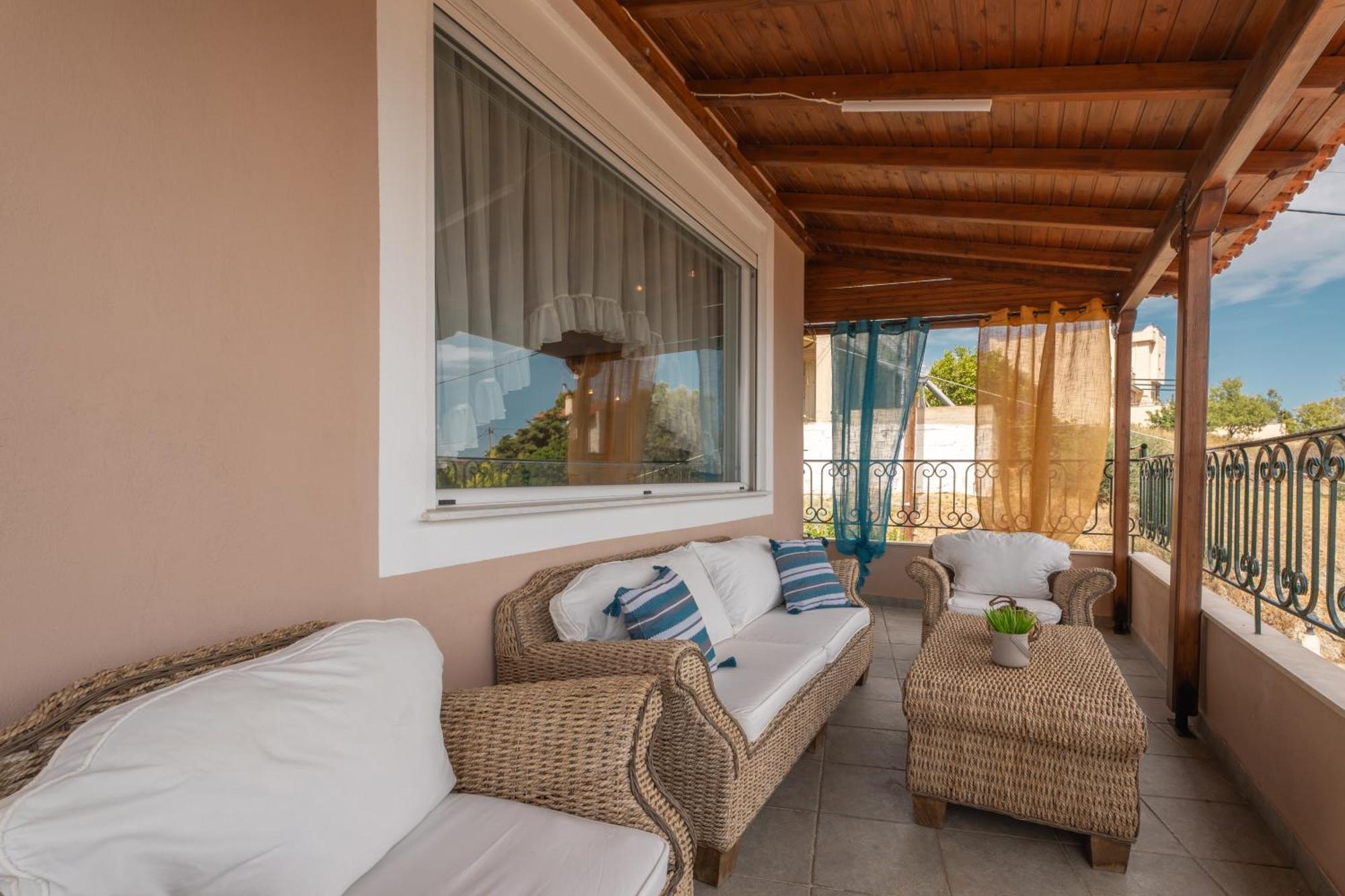 Persephone'S Dream View Villa Marathos  Ngoại thất bức ảnh